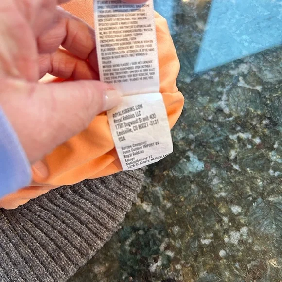 Royal Robbin’s Baylands Lined Wool Blend 1/2 Zip. Recycled materials. Pocket. XL - Picture 11 of 13